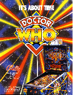 Dr Who Pinball